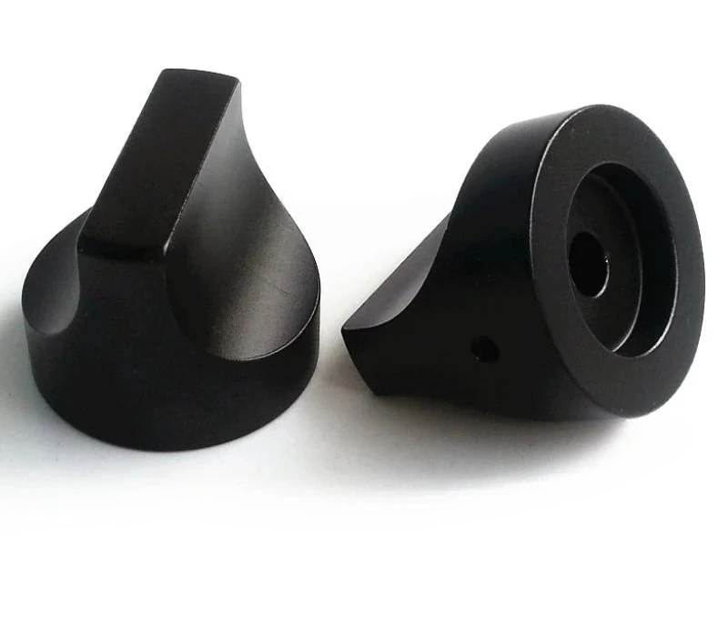 Big River Hardware Premium Aluminum Alloy Guitar Knob for HIFI Amplifier Volume Control, 30mm Diameter