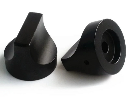 Big River Hardware Premium Aluminum Alloy Guitar Knob for HIFI Amplifier Volume Control, 30mm Diameter