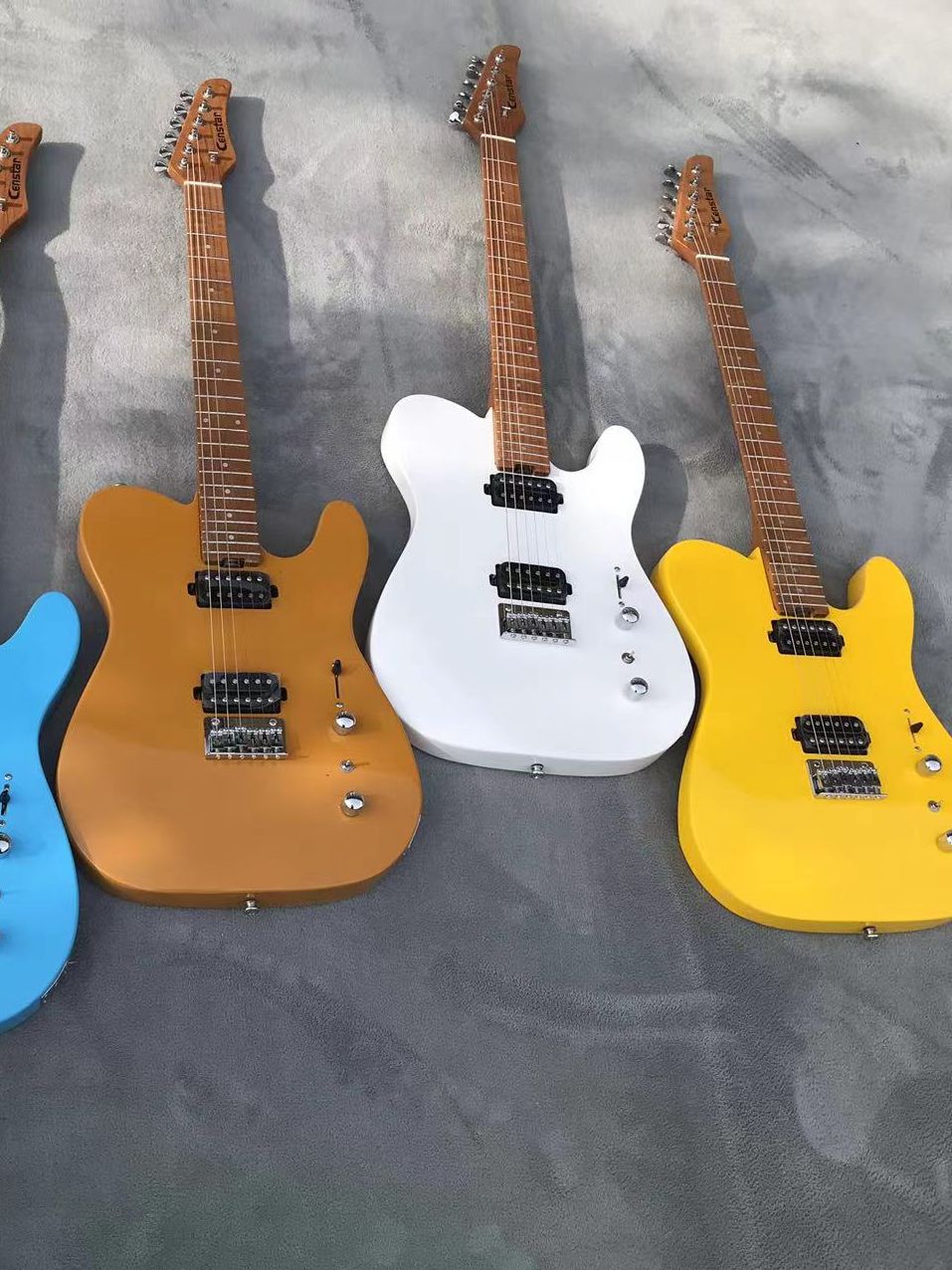 Colorful Electric Guitars