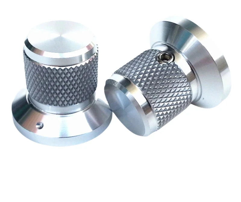 Durable CNC-Machined Aluminum Guitar Knobs, 25mm x 22mm, Corrosion-Resistant and Fade-Proof - Big River Hardware