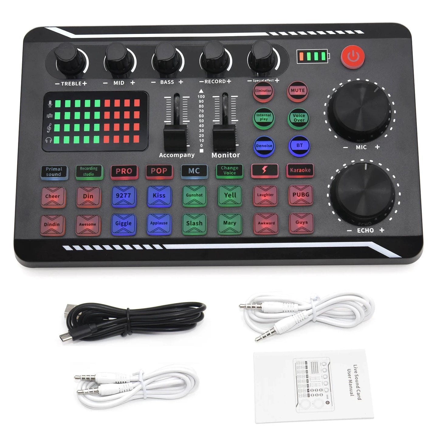 Big River Hardware F988 Professional Bluetooth Sound Card