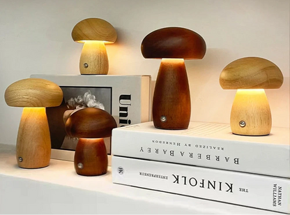 Beech Wood Mushroom Night Light
