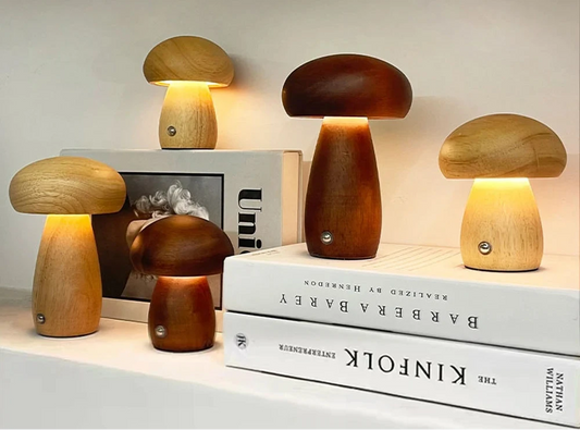 Beech Wood Mushroom Night Light