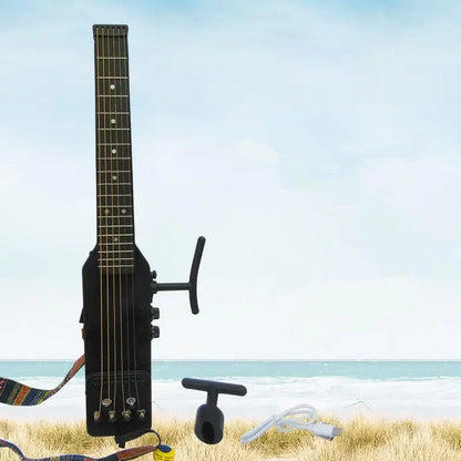 Travel-Friendly Electric Guitar - Play Anywhere