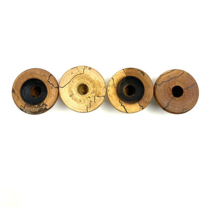 Solid Burl Wood Guitar Knobs