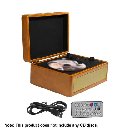 Big River Hardware Retro CD Player with High-Fidelity Sound