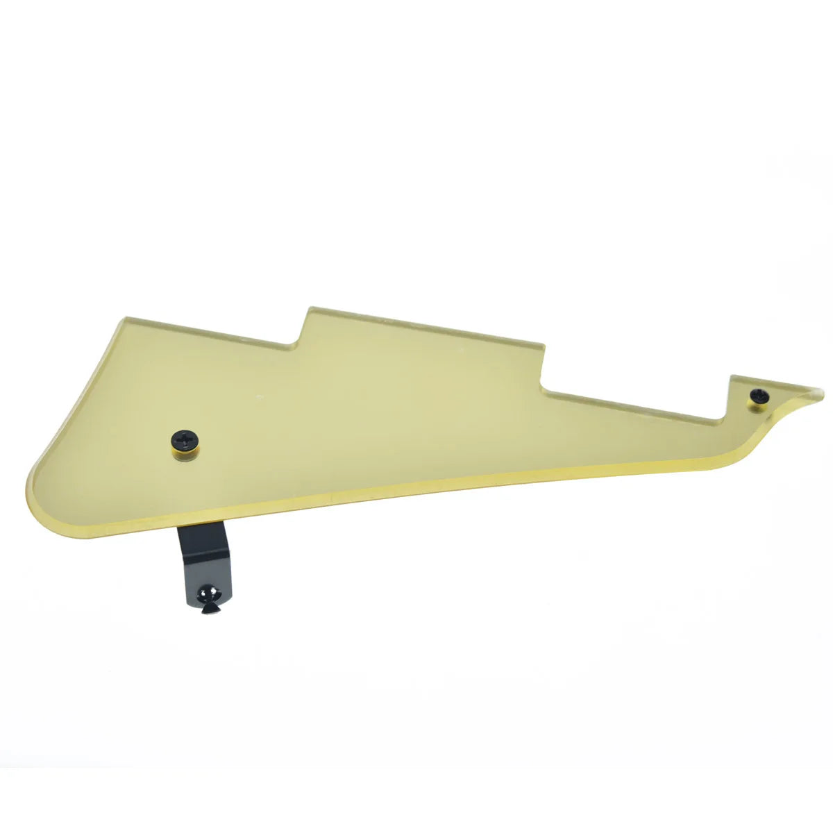 Premium Clear Guitar Pickguard for Gibson Les Paul Guitars with Stainless Steel Bracket and Hardware Accessories