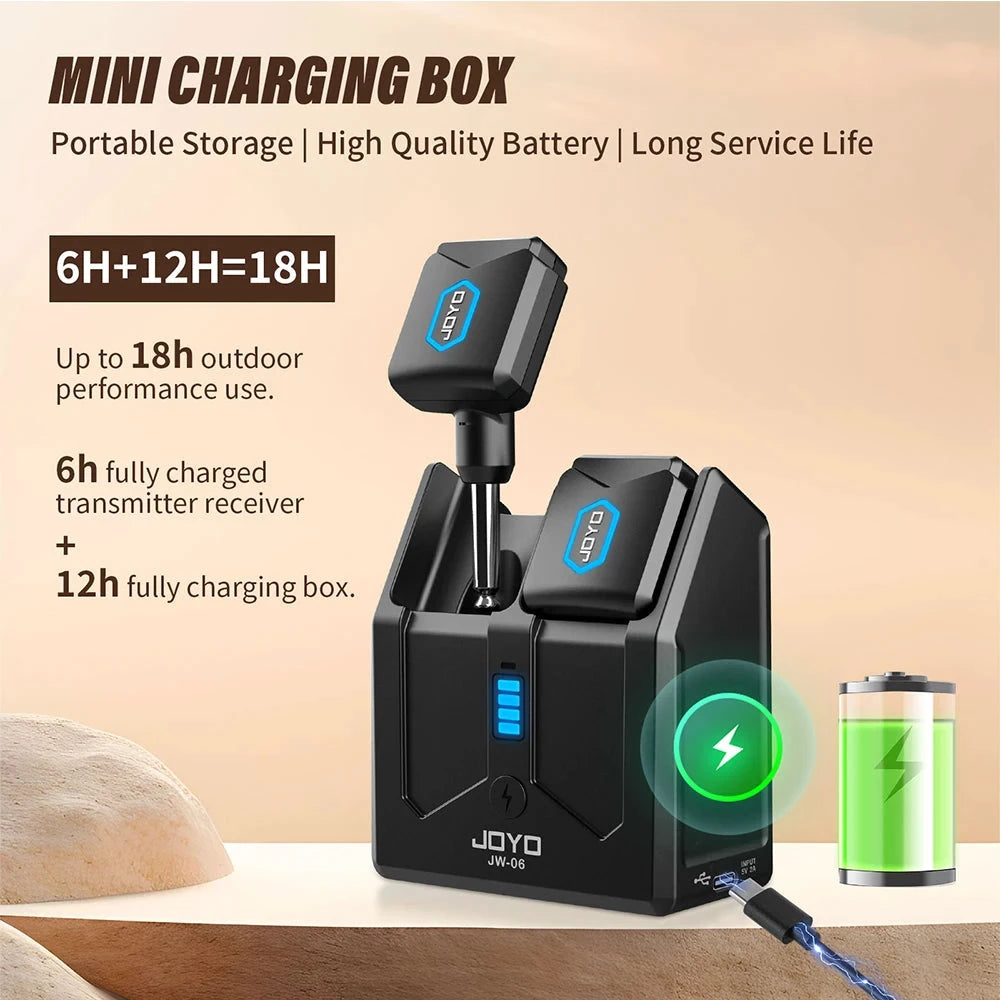Best Wireless Guitar Transmitter with Charging Case