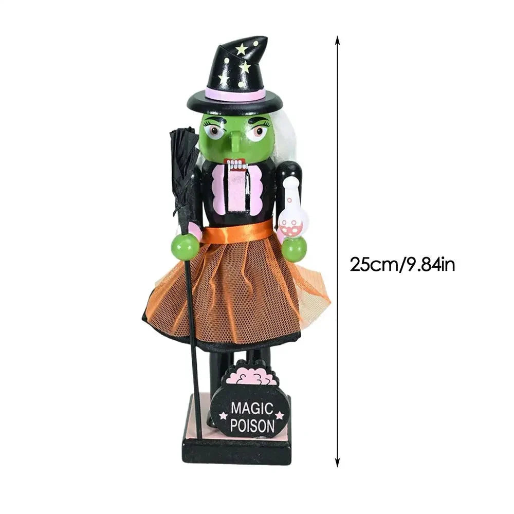 Wooden Halloween Nutcracker