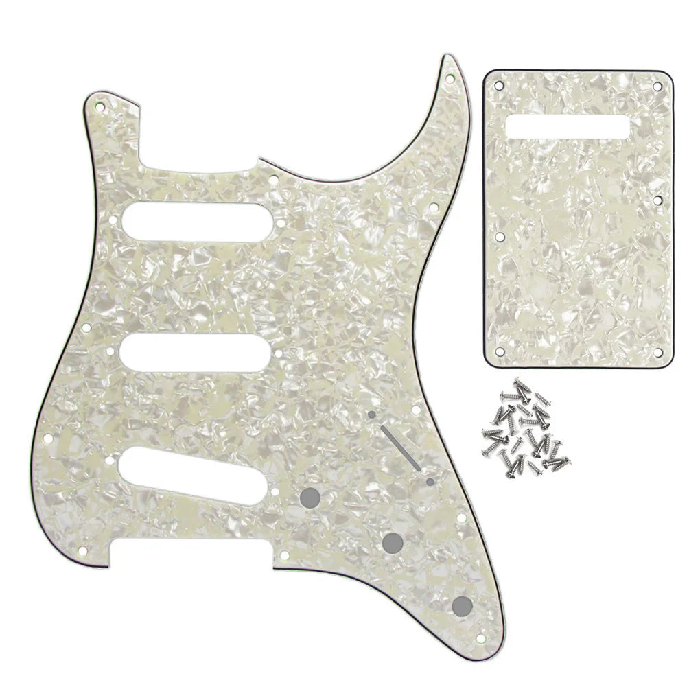 Strat Pickguard With Backplate 13 Colors