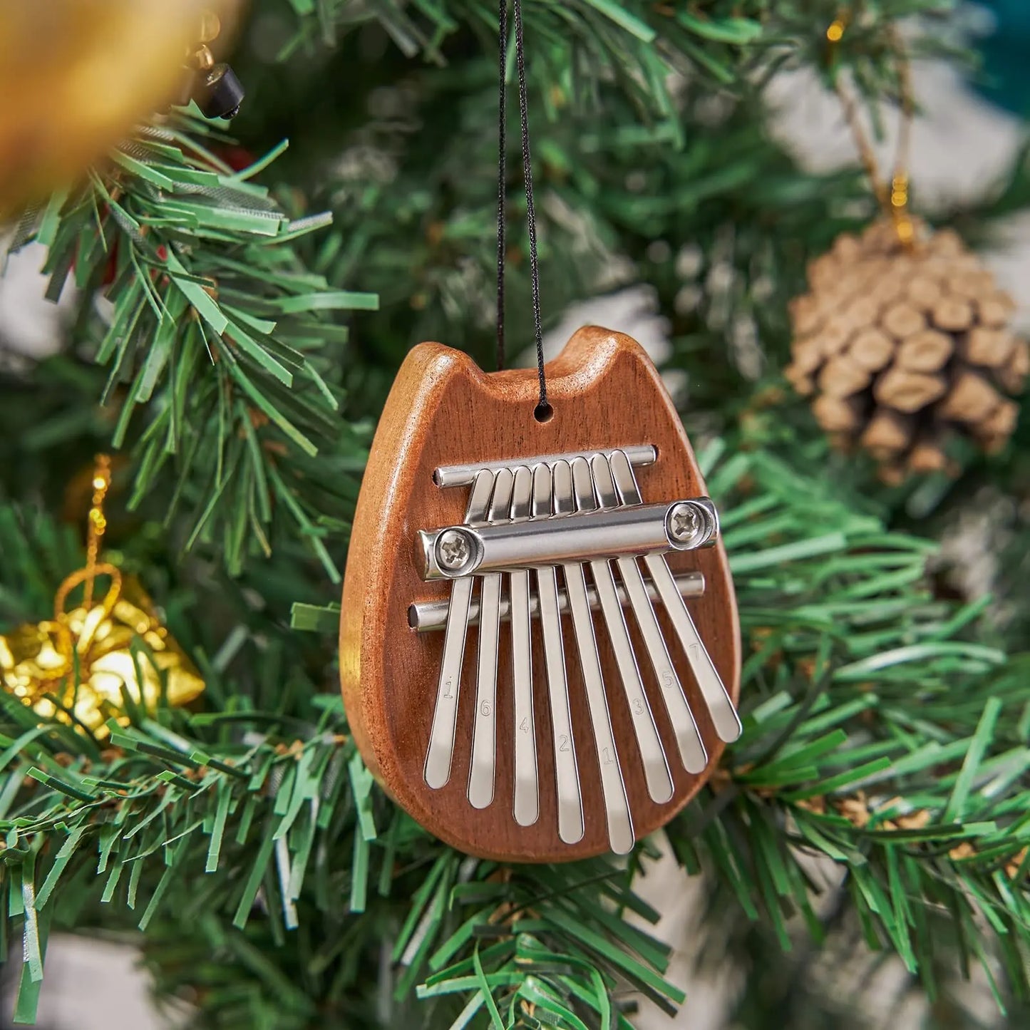 Wooden Finger Musical Mini Kalimba Thumb Piano