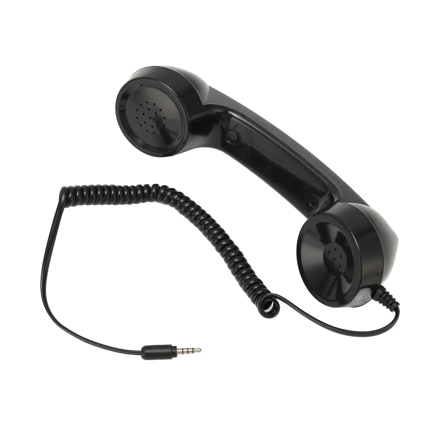 Retro phone handset for cell phone