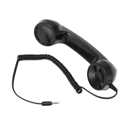 Retro phone handset for cell phone