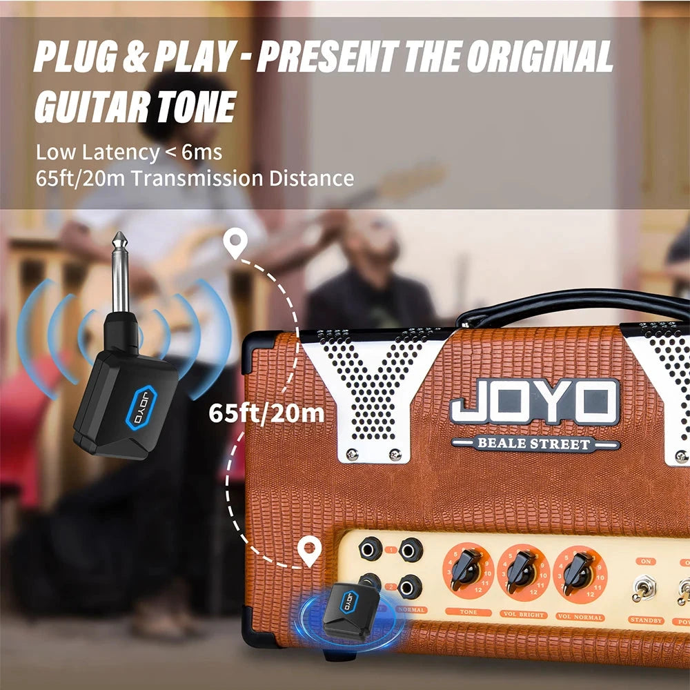 Best Wireless Guitar Transmitter with Charging Case