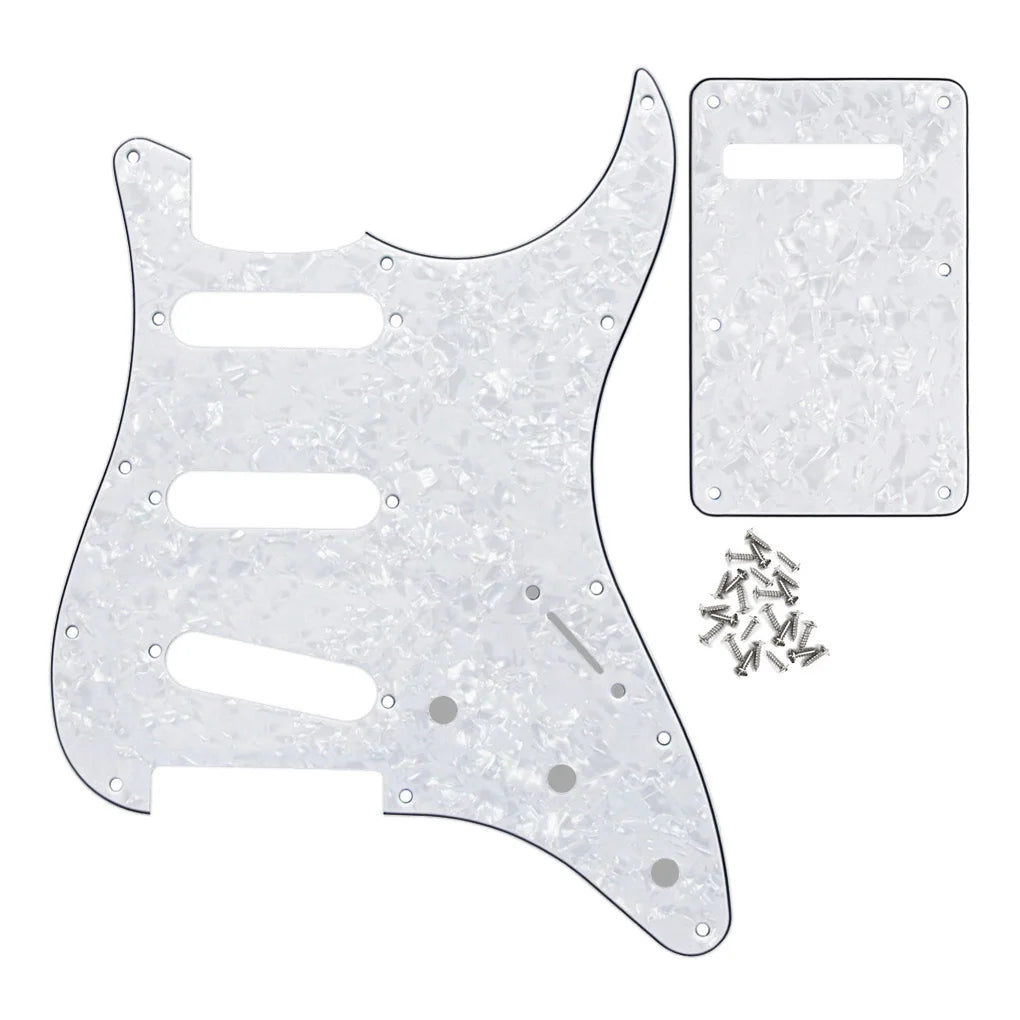 Strat Pickguard With Backplate 13 Colors