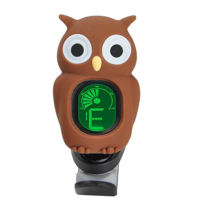 Cartoon Owl Tuner Clip - Flawless Instrument Tuning