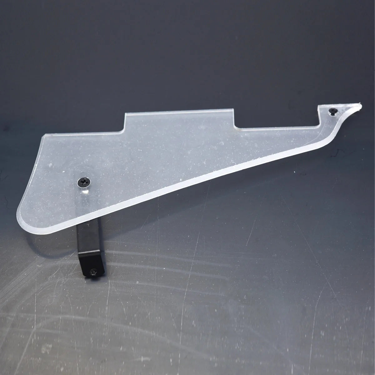 Premium Clear Guitar Pickguard for Gibson Les Paul Guitars with Stainless Steel Bracket and Hardware Accessories