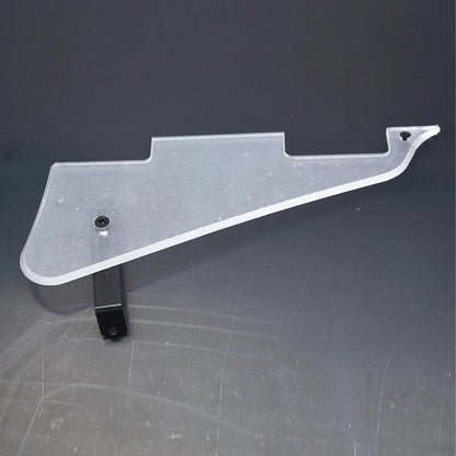 Premium Clear Guitar Pickguard for Gibson Les Paul Guitars with Stainless Steel Bracket and Hardware Accessories