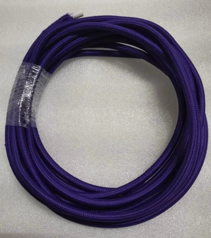 Big River Hardware Fabric Wire Braided Multicolor Cable