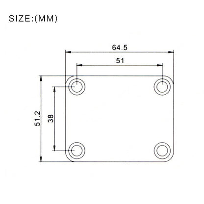 Premium Electric Guitar Neck Plate