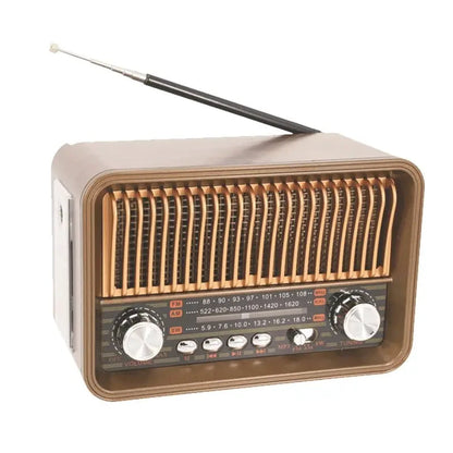 Big River Hardware Portable Multi-Band Radio with Bluetooth Flashlight