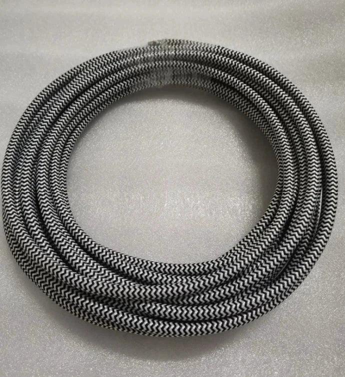 Big River Hardware Fabric Wire Braided Multicolor Cable