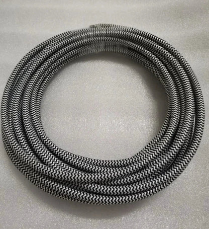 Big River Hardware Fabric Wire Braided Multicolor Cable