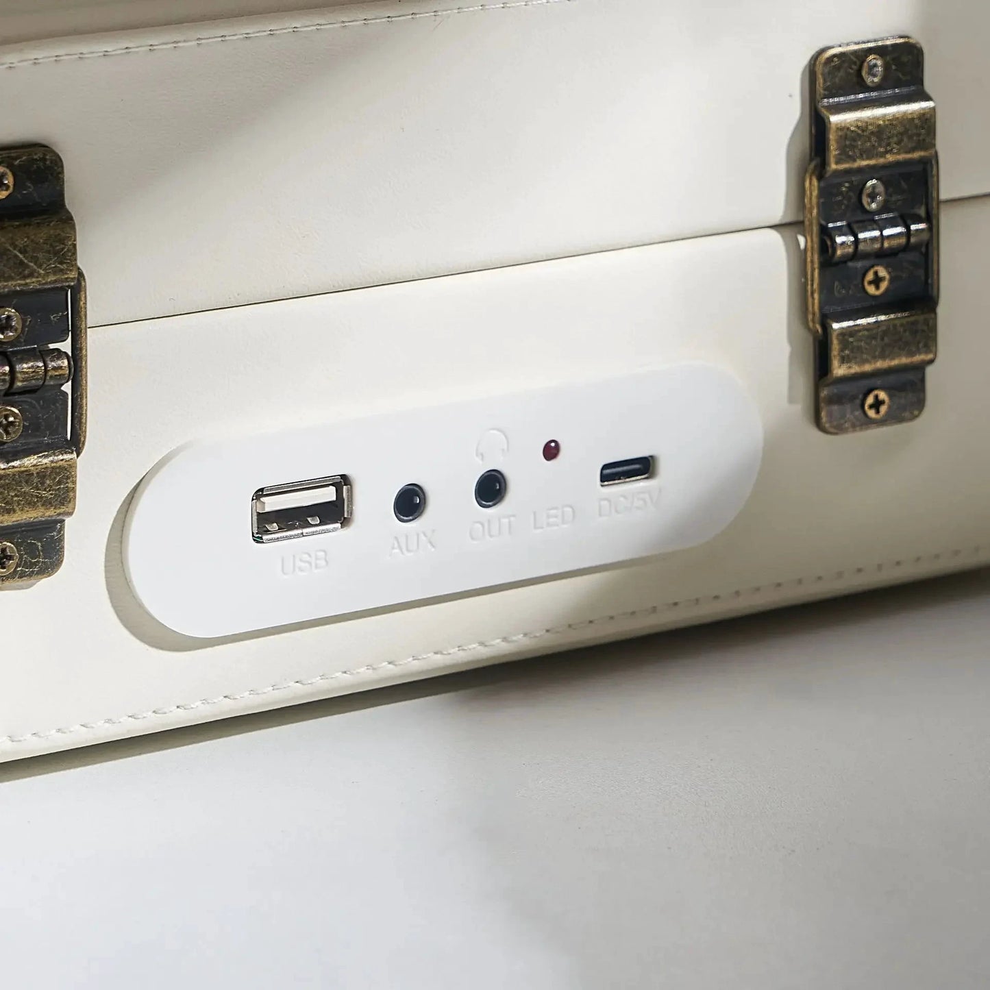 Big River Hardware Vintage Retro CD Player with Bluetooth Connectivity