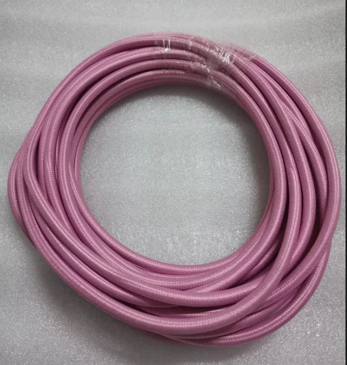 Big River Hardware Fabric Wire Braided Multicolor Cable
