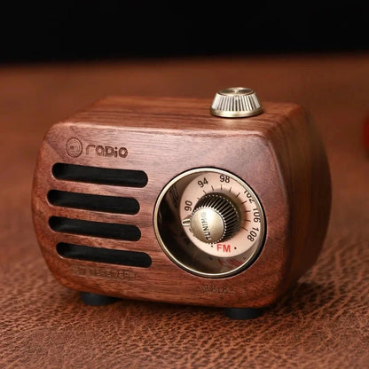 Big River Hardware Vintage Retro FM Radio with Bluetooth 5.0