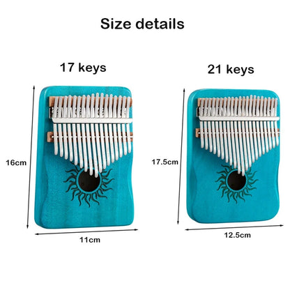 Kalimba 21 Key Solid Wood Instrument