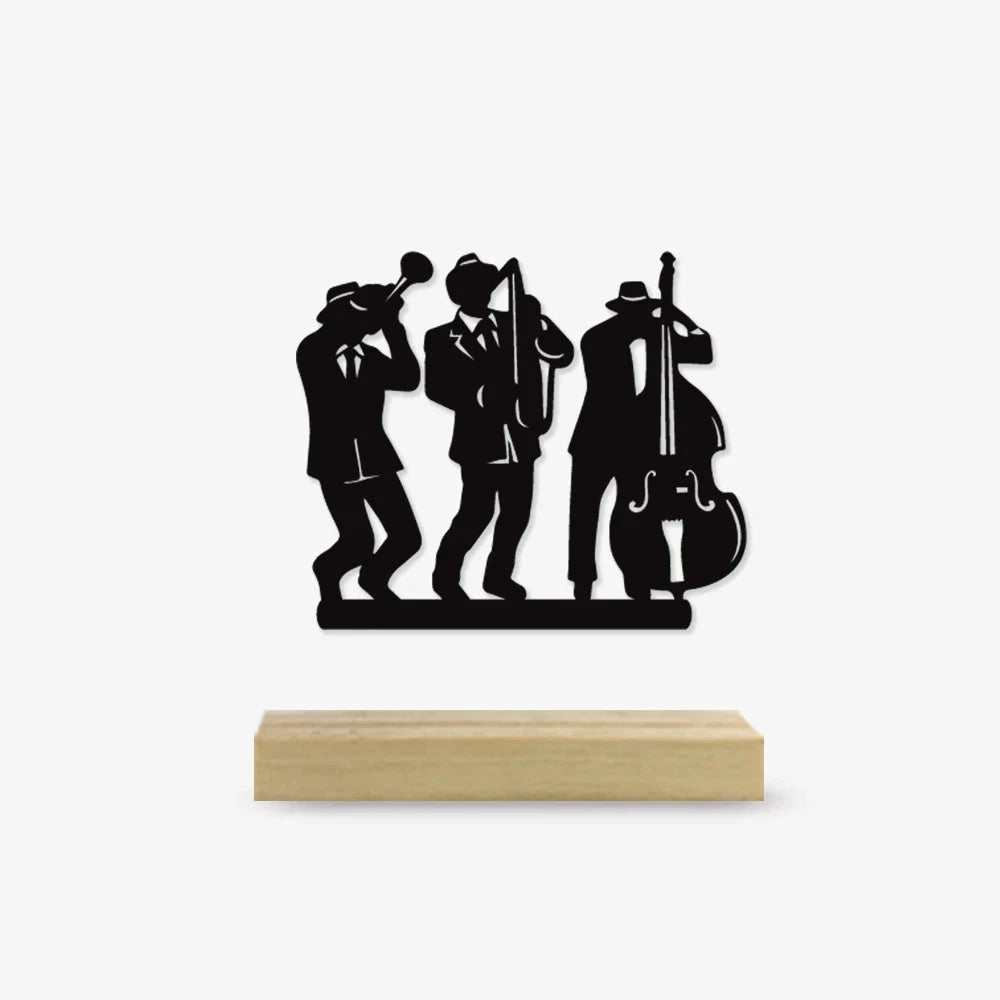 Big River Hardware Vibrant Music Metal Wall Art with Easy Hanging for Living Rooms, Bedrooms, and Bathrooms Decor