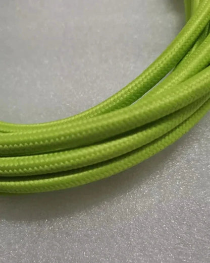 Big River Hardware Fabric Wire Braided Multicolor Cable