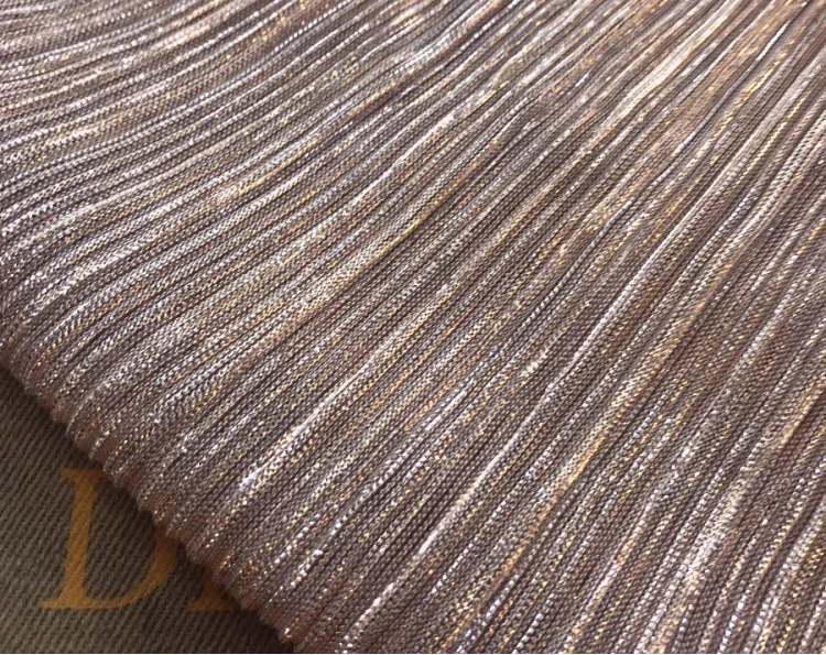 Big River Hardware Metallic Pleated Star Gold Wire Mesh Speaker Cloth