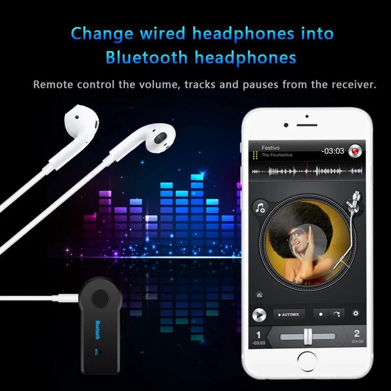 Big River Hardware Bluetooth 5.0 Transmitter for Old Stereos