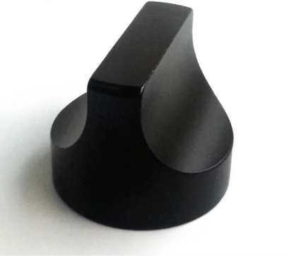 Big River Hardware Premium Aluminum Alloy Guitar Knob for HIFI Amplifier Volume Control, 30mm Diameter