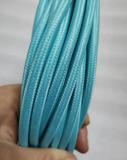 Big River Hardware Fabric Wire Braided Multicolor Cable