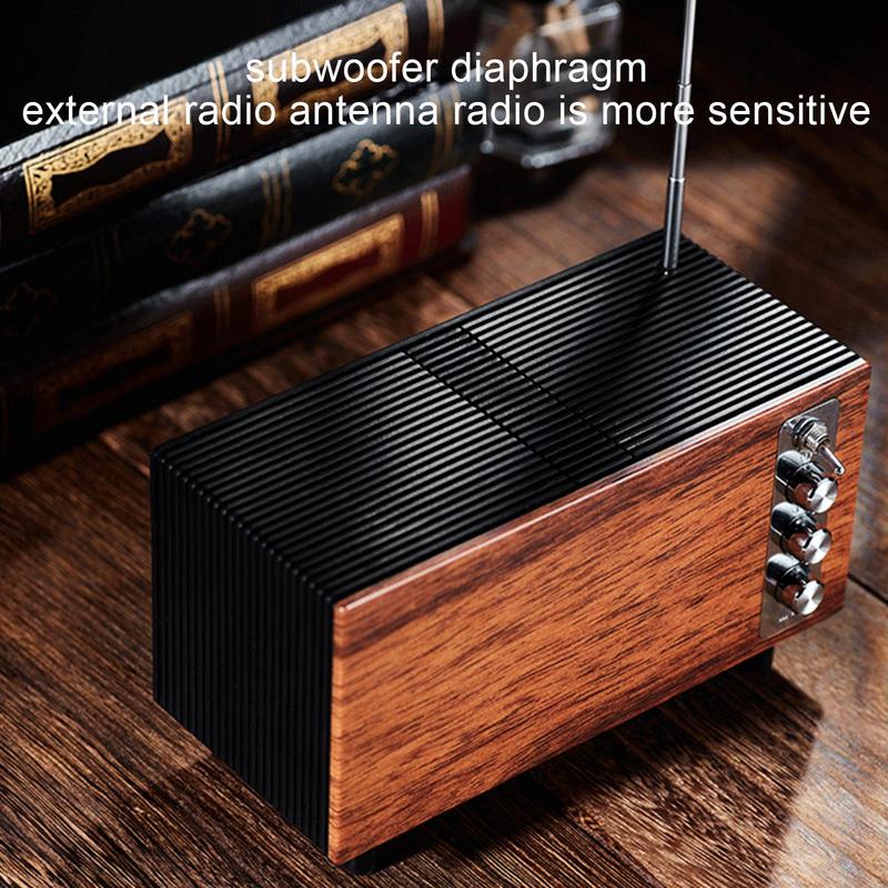 Vintage Radio Bluetooth Speaker