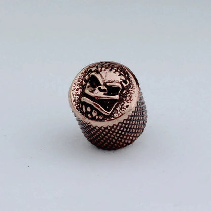 Big River Hardware Premium Zinc Alloy Skull Potentiometer Knobs for Electric Guitars with 6mm Inner Diameter
