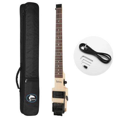 Compact Travel Electric Guitar - Play Anywhere