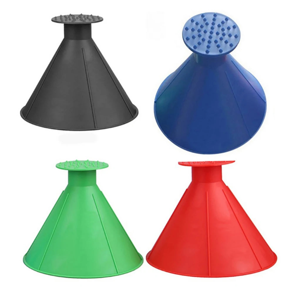 Big River Hardware Durable Ice Scraper for Cars - Efficient, Damage-Free Snow and Ice Removal Tool for Winter Driving