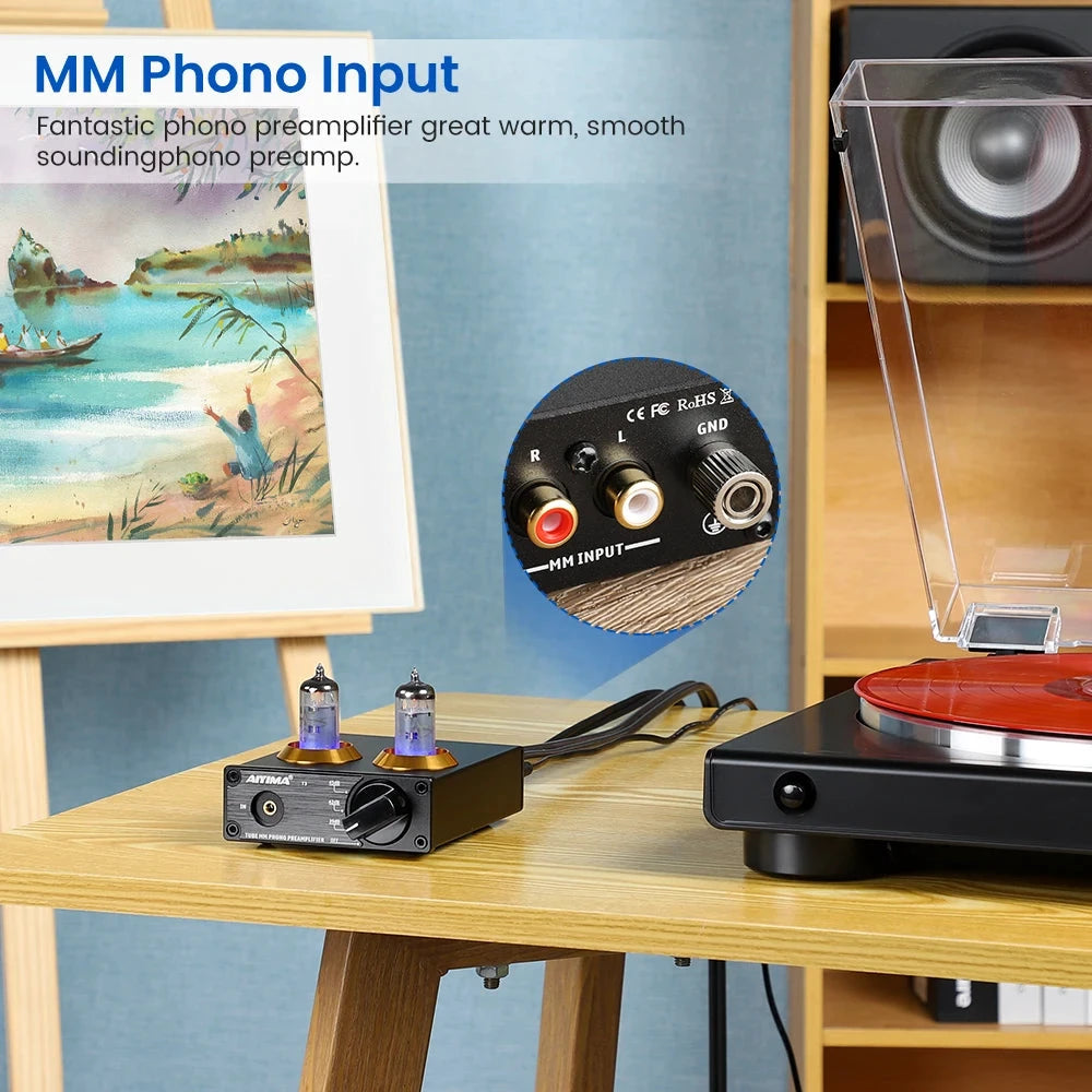 Big River Hardware High-Fidelity RIAA Compliant Phono Preamplifier