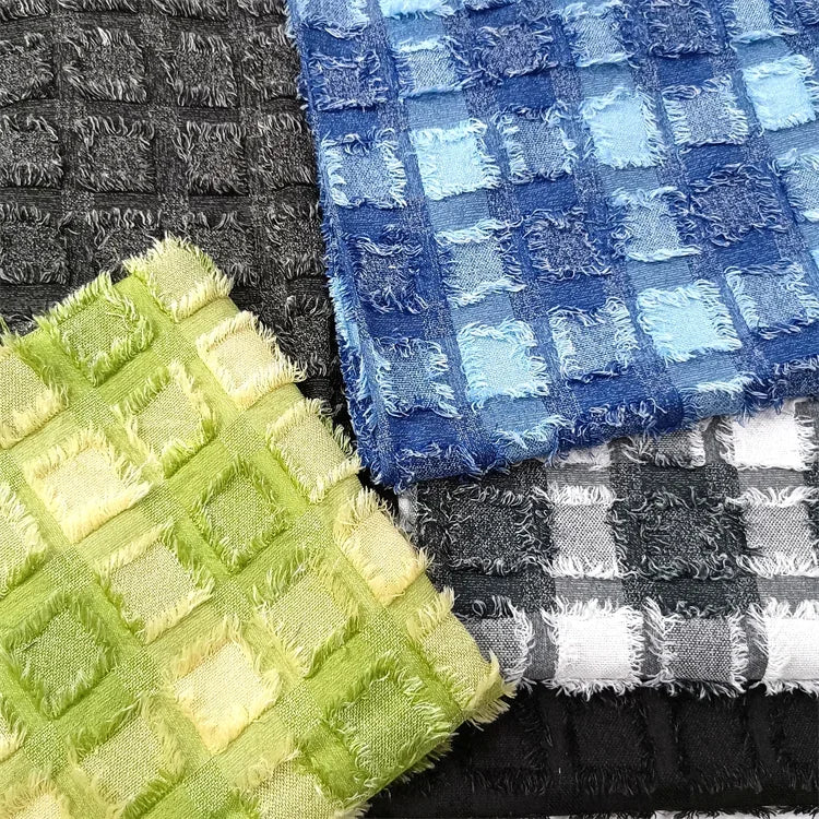 Speaker Grill Cloth  Jacquard Square Pattern