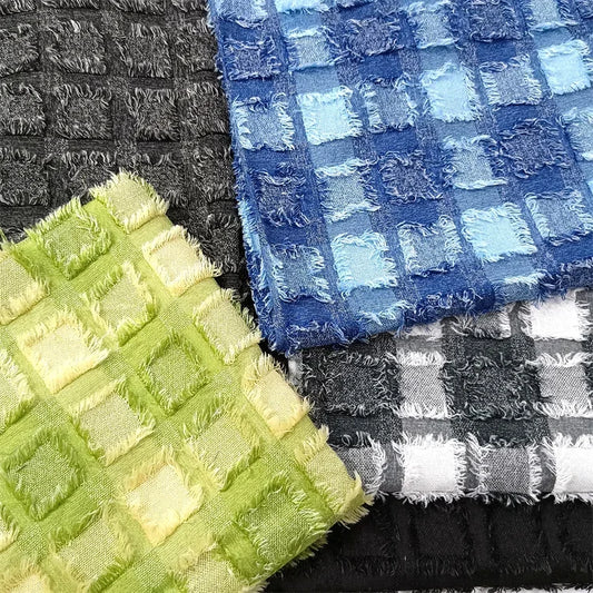 Speaker Grill Cloth  Jacquard Square Pattern