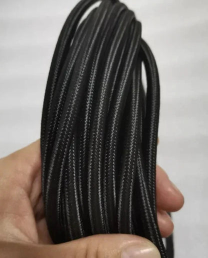 Big River Hardware Fabric Wire Braided Multicolor Cable