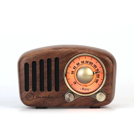 Big River Hardware Vintage Bluetooth Radio - Portable Retro Design
