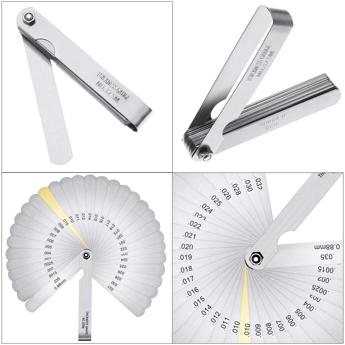 Big River Hardware Stainless Steel Luthier Tool Kit with Gauges