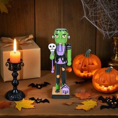 Wooden Halloween Nutcracker