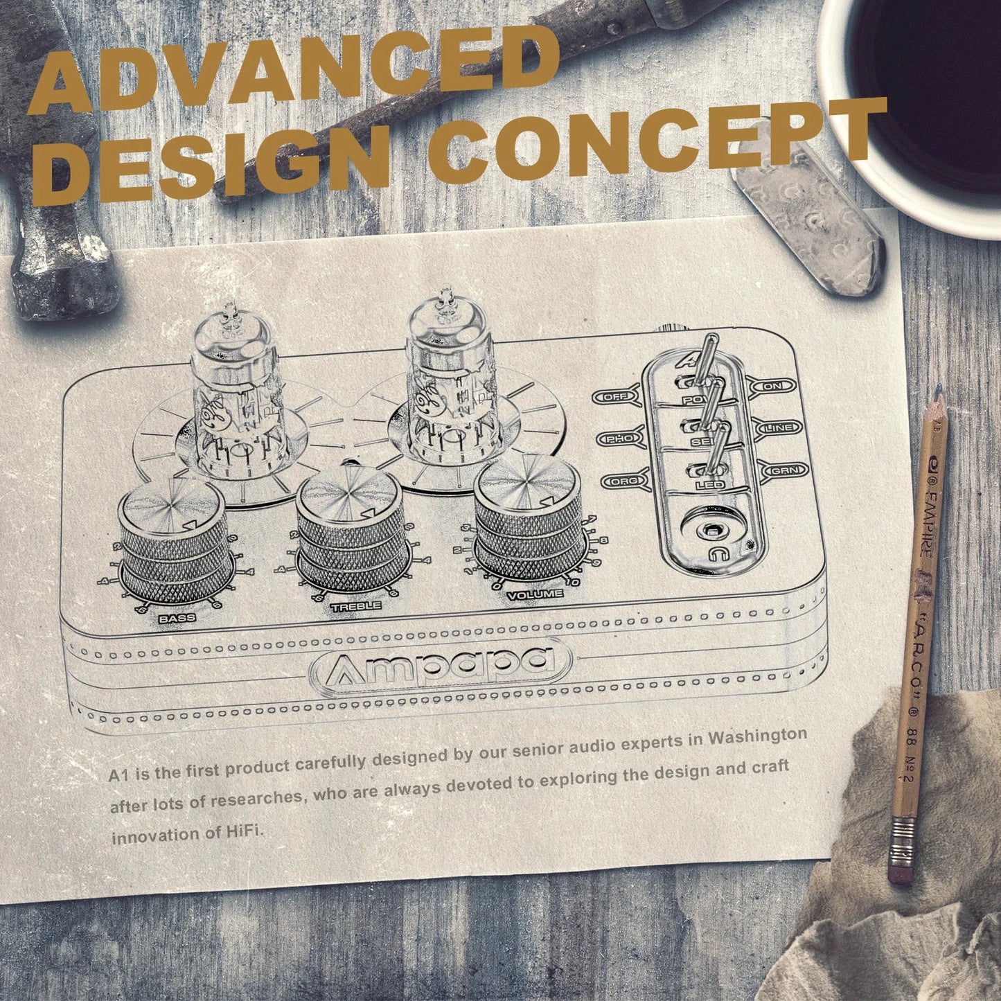 Tube Phono Preamplifier For Turntable