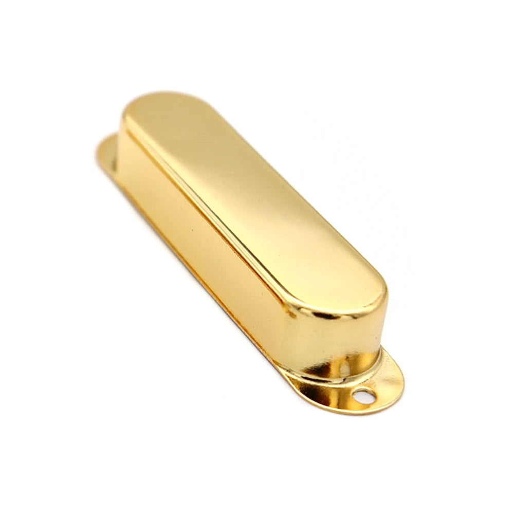 Big River Hardware Single Coil Pickup Covers: Premium Metal for Noise Reduction, Stylish Colors in Black, Silver, Gold, Bronze, Red Copper for Guitar Enthusiasts